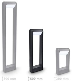 Lampă LED de exterior Brilagi CROTONE LED/7W/230V IP54 50 cm