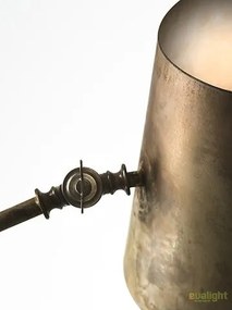 Lampadar, lampa de podea Vintage, Industrial Style cu brat articulat, Reporter 271.08.OF