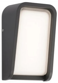 Aplica LED perete exterior design modern IP65 MASK gri