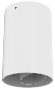 Spot LED aplicat tavan IP44 Hugo alb