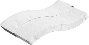 vidaXL Saltea cu arcuri buzunar, fermitate medie, 120x200 cm