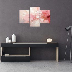 Tablou - Abstract roz (90x60 cm)