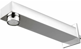 Pipa montata pe perete Deante Cascada crom 19 cm