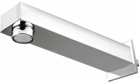Pipa montata pe perete Deante Cascada crom 19 cm