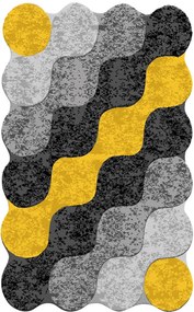 Covor, Circle Djt, 80x120 cm, Multicolor