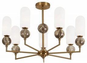 Candelabru modern cu 7 brate Nova Gold