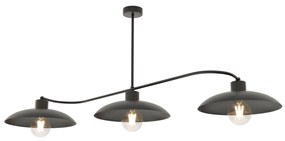 Emibig Foster lampă suspendată 3x10 W negru 1353/3