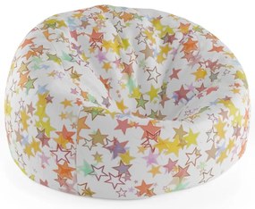 Sac de șezut Cocoon steluțe - pentru copii, colorat