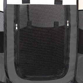 Cusca tarc pliabil pentru caini/pisici Culoare gri 74x74x43cm