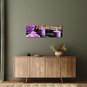 Tablou - Relaxare (cu ceas) (90x30 cm)