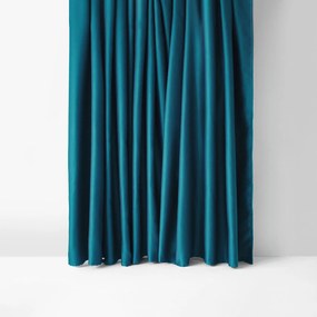 Goldea draperie blackout - bl-61 albastru petrol - lățime 270 cm 160x270 cm