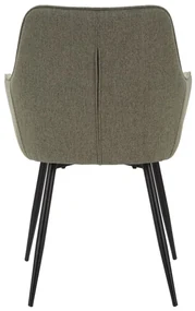 Mauro Ferretti Scaun Vicenza Verde Set 2 Bucati cm 58X63X85,5 | Aosom Romania