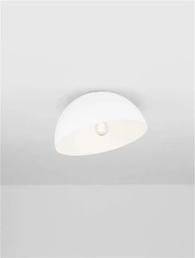 Lustra aplicata design decorativ GEA alb D-29cm
