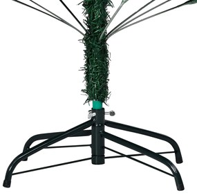 Brad de Craciun artificial LED  ramuri groase verde 120 cm 1, Verde, 120 cm