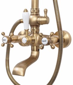 Baterie dus Bergamo bronz antic