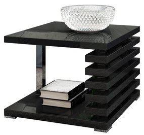 Masă de cafea Kyram 2 (negru lucios). 1055182