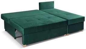 Canapea trei locuri Mike (verde) D. 1025891