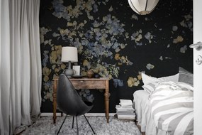 Fototapet, Fragile Beauty, Dark Blue, Rebel Walls