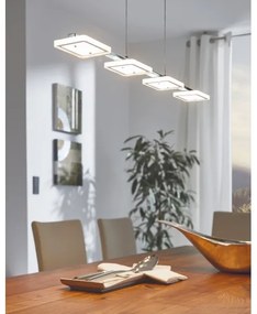 Eglo 94244 - Lustră suspendată LED CARTAMA 4xLED/4,5W/230V