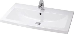 Lavoar pe mobilier Cersanit Como 80x45 cm
