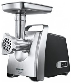 Mașină de tocat carne Bosch MFW68660, 2200W, atașament pentru roșii și cârnați, invers, 4,3 kg/min, Inox