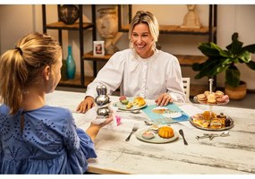 Tacâmuri argintii din oțel inoxidabil pentru copii 4 buc. Forest Animals – Zilverstad