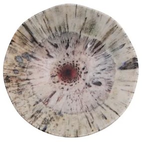 Set veselă 24 piese multicolor/porțelan