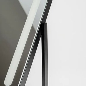 Brilagi -LED Oglindă de machiaj reglabilă CALIFORNIA LED/22W/230V 58x43 cm neagră