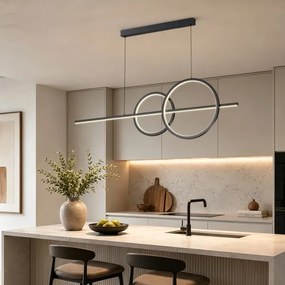 BRILAGI - Lustră LED reglabilă pe cablu SIGNATURE LED/53W/230V 120 cm neagră + telecomandă