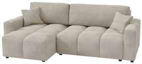Coltar Extensibil Lucky  233 x 142 Cm Textil Bej