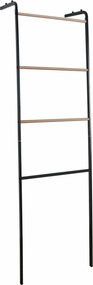 Stander haine BUBY, negru/fag, metal, 40x27x160 cm