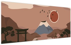 Tablou - Japonia N⁰1 (120x50 cm)