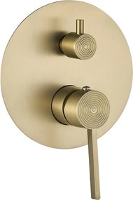 Set de dus incastrat Rea Foster Brush Gold + BOX