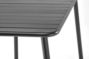 Masa dreptunghiulara Bosco neagra L140 cm