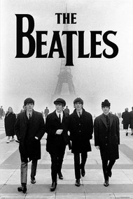 Poster The Beatles - Eiffel Tower, (61 x 91.5 cm)