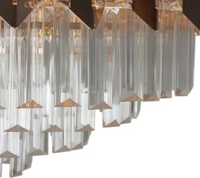 BRILAGI - Plafonieră SPECTRA 5xE14/40W/230V diam. 48 cm aurie
