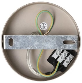 Lustră suspendată pe cablu FERRO 1xE27/15W/230V gri