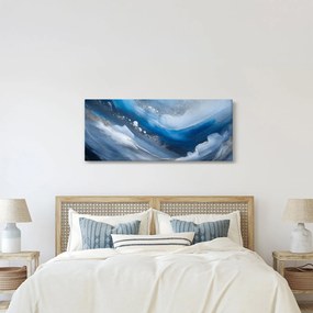 Tablou - Abstractizarea oceanului (120x50 cm)