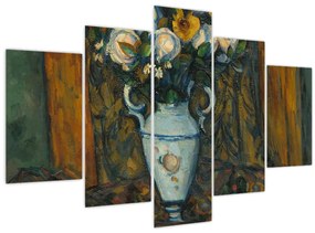 Tablou - Paul Cézanne, Vase of Flowers, reproducere (150x105 cm)