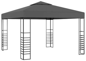 vidaXL Cort de grădină antracit, 3 x 3 m