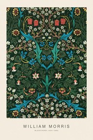 Artă imprimată Blackthorn (Special Edition Classic Vintage Pattern) - William Morris, (26.7 x 40 cm)