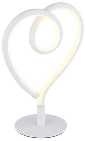 Veioza LED Lampa camera copii metal alb AMORE