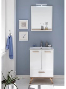 Oglindă de perete cu raft 60x75 cm Set 923 - Pelipal