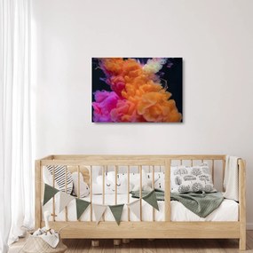 Tablou pe sticlă cu abstracție (70x50 cm)