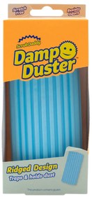 Scrub Daddy Damp Duster, burete pentru ștergereaprafului, albastru