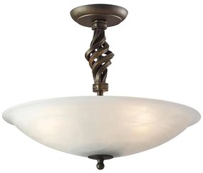 Lustră aplicată Elstead PB-SF-A-BLK-GOLD PEMBROKE 3xE14/60W/230V