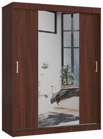 Dulap de haine Clotilde  (wenge) (cu oglindă). 1069411