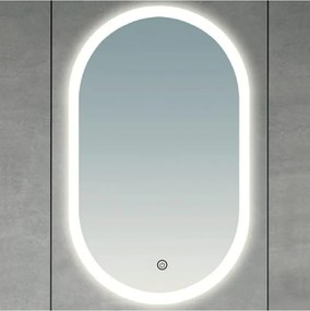 Brilagi - Oglindă de baie LED LECCO, 25W/230V, 50x80 cm, IP44, CRI 90, dimabilă + CCT