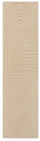 Covor de lână bej 60x230 cm Zen Garden - Flair Rugs