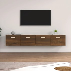 vidaXL Dulapuri perete 2 buc stejar maro 100x36,5x35 cm lemn prelucrat